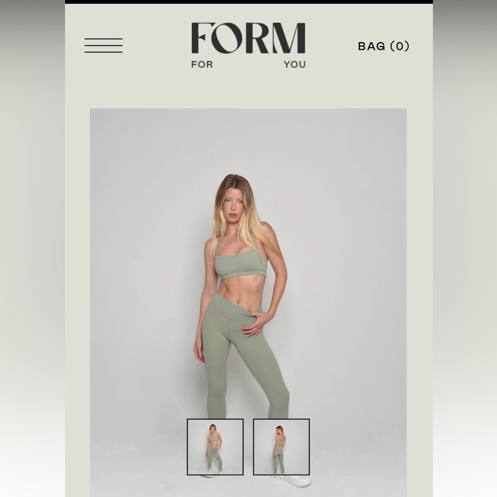 NWT Form set by Sami Clarke athletic set! Never worn